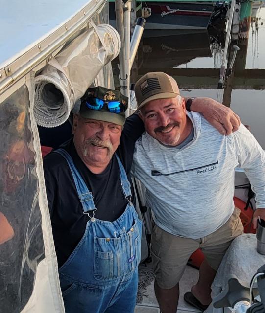 Brian and his father Rick.